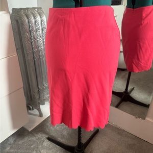 Size 2 bright peach skirt
